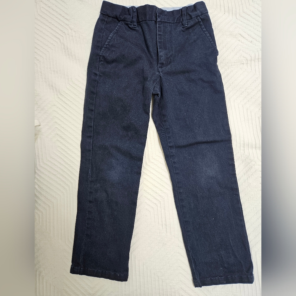 Janie and Jack boys stretch blue pant size 6